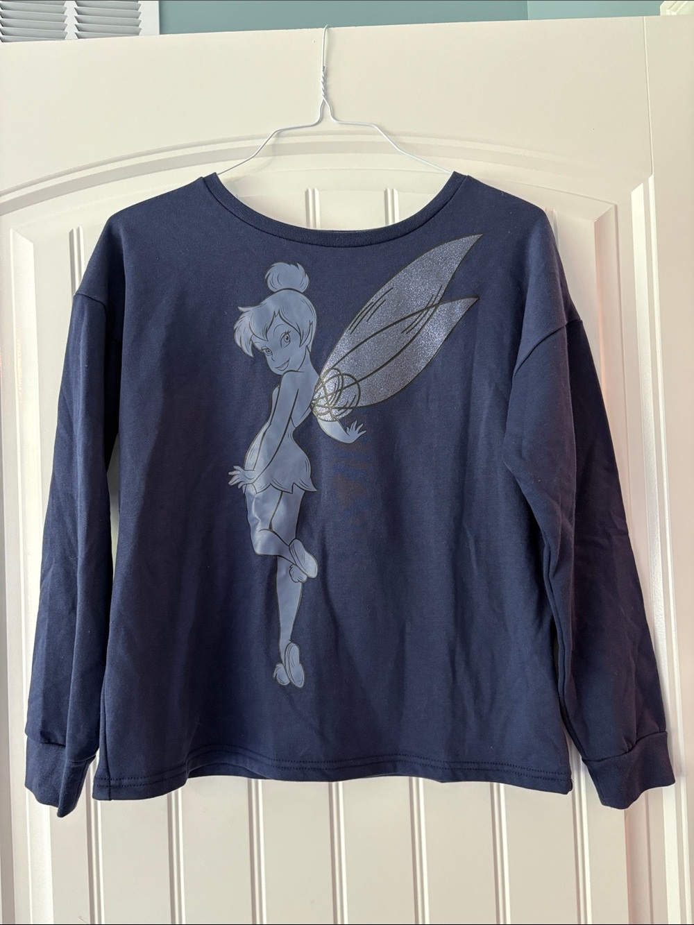 Disney Parks Women’s Sz M' Tinker Bell Sweatshirt Epcot World Showcase